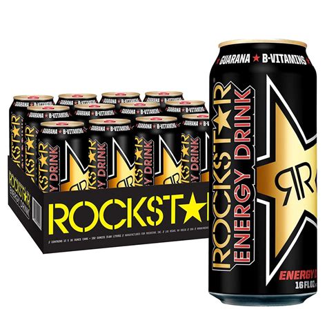 Rockstar Energy Drink Og Flavor 16oz Cans 12 Pack Foodwrite