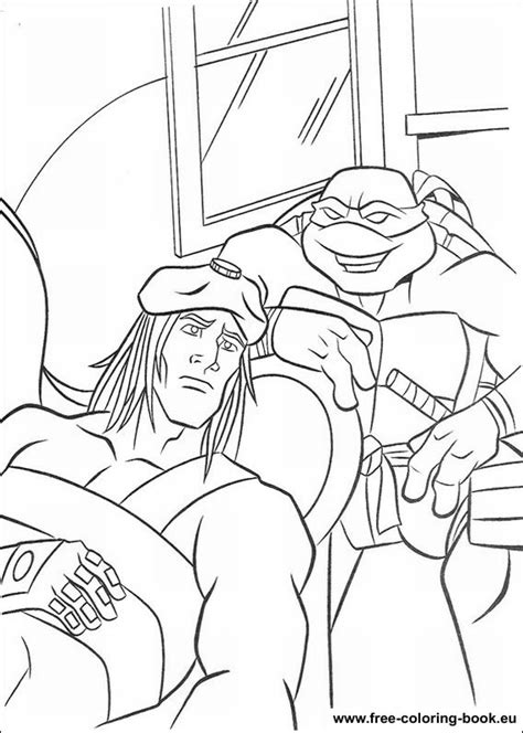 An adult coloring book with over 50 fun, easy, and relaxing coloring pages. Coloring pages Teenage Mutant Ninja Turtles (TMNT) - Page ...