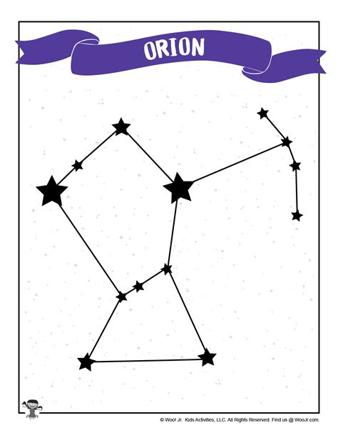 Orion Constellation For Kids Woo Jr Kids Activities Childrens