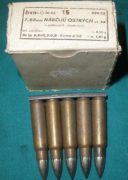 Czech Vz 52 Rifle Parts And Ammo Your Source For