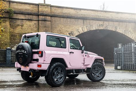 Heres A 63000 Military Pink Jeep Wrangler To Put A Smile On Your
