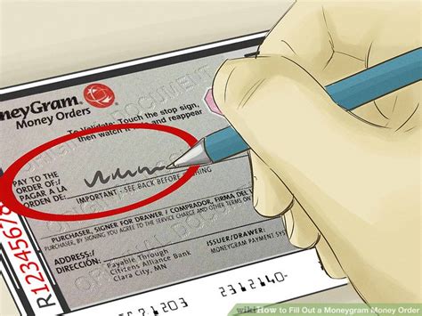 How to fill out a walmart money order money gram youtube. 3 Ways to Fill Out a Moneygram Money Order - wikiHow