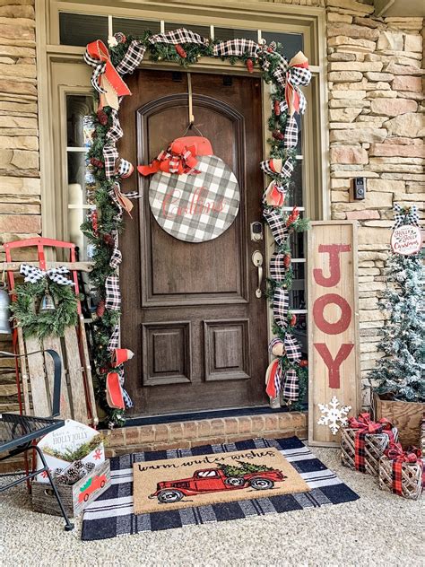 Christmas Front Porch Decorations For A Festive Look Wilshire
