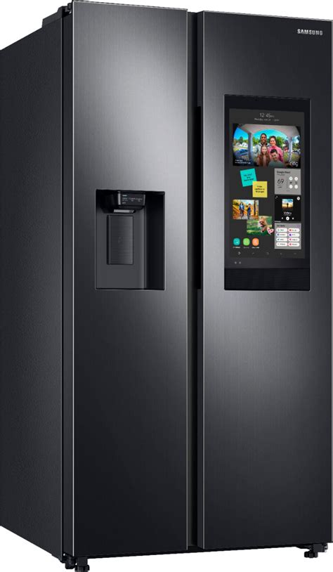 Samsung 267 Cu Ft Side By Side Refrigerator With 215 Touch Screen
