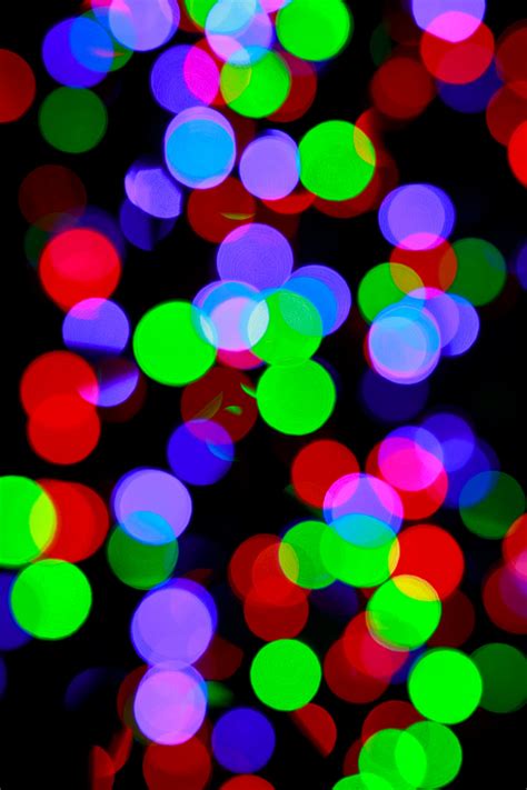 Blurred Christmas Lights Free Stock Photo Public Domain Pictures