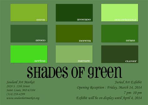 Shades Of Green