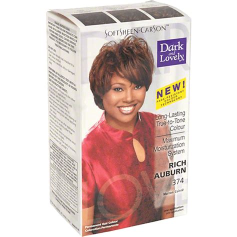 Dark And Lovely Fade Resist Rich Conditioning Color 374 Rich Auburn