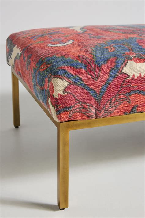 10 storage chest coffee table uk inspiration. Rug-Printed Ottoman in 2020 | Upholstered ottoman coffee ...