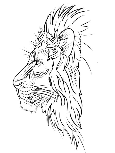 Simple Lion Tattoo Lion Art Tattoo Lion Head Tattoos Lion Tattoo