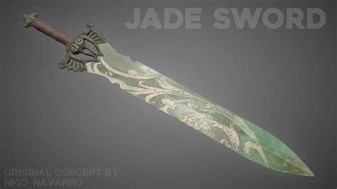 Artstation Jade Sword