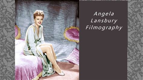 Angela Lansbury Filmography YouTube