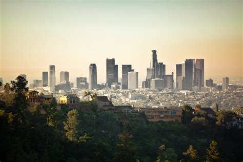 Los Angeles Skyline Wallpapers Hd Desktop And Mobile
