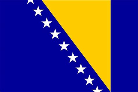 Vlag Van Bosnie En Herzegovina Kleurplaten Kleurplaten