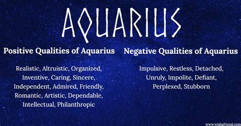 Find Positives And Negatives Of Your Zodiac Sign Aquarius