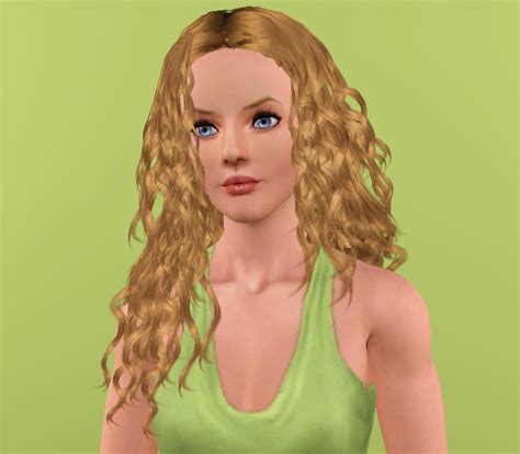 My Sims 3 Blog Latin Passion Helgas Curly Hair Conversion By Anubis360