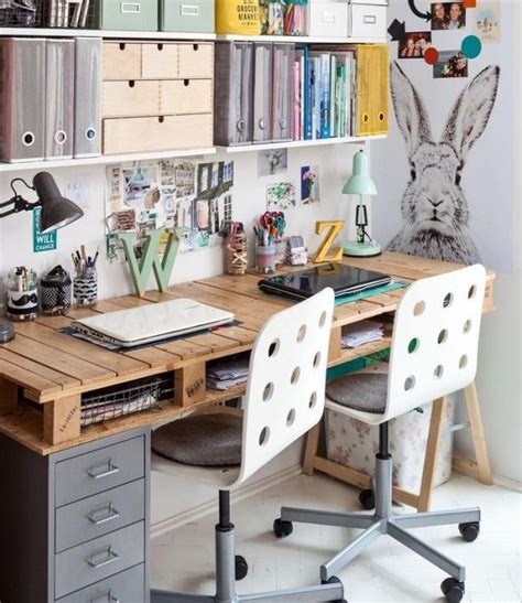 Schreibtisch Idee für das Jugendzimmer Home Office Design Home Office