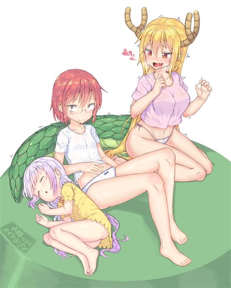 Gogongzid Kanna Kamui Kobayashi Maidragon Tohru Maidragon