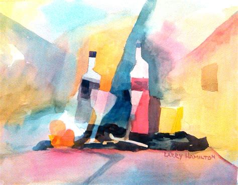 Modern Abstract Watercolor Paintings At