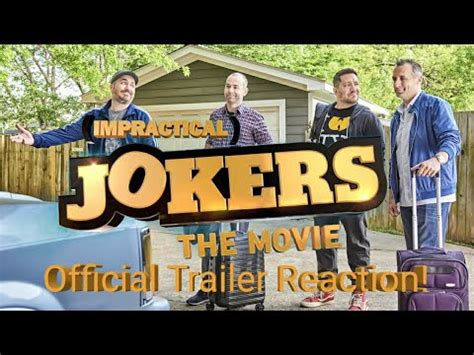 Q, sal, joe and murr provide commentary for this prank where they try to steal people's food. Impractical Jokers: The Movie Official Trailer Reaction ...
