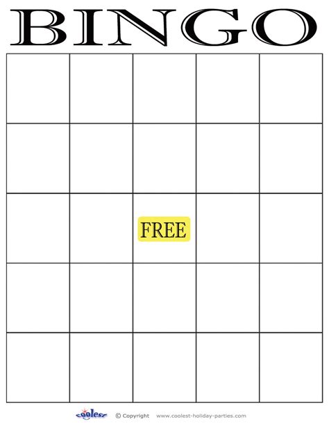 Printable 4x4 Bingo Cards Printable Bingo Cards