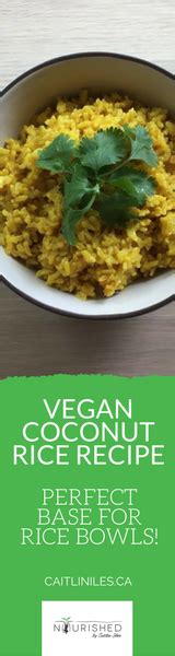 Vegan Turmeric Coconut Rice Recipe Nourished