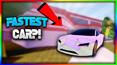 Added more cars from recent updates. THE FASTEST CAR IN ROBLOX! (Jailbreak) - YouTube