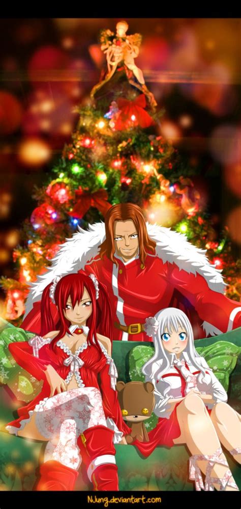 Fairy Tail Christmas 2012 Christmas Anime Christmas Fairy