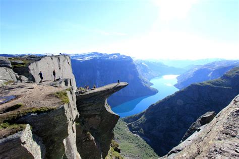 Trolltunga Norways Terrifyingly Beautiful Cliff Edge