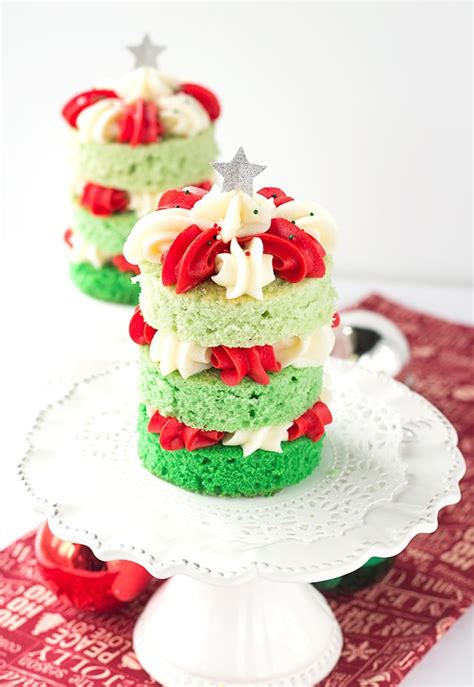 Even from a young age. Christmas Tree Cakes - Cookie Dough and Oven Mitt