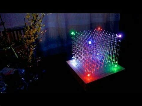 Building an led cube is a great way to learn how to solder, while building something that looks awesome. 8x8x8 LED cube | Led cube arduino, Rgb led, Led projects