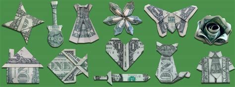 20 Cool Examples Of Dollar Bill Origami Bored Panda
