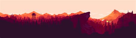 Stunning Firewatch Wallpapers For Dual And Single Monitors