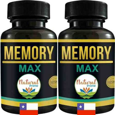 2 Memory Max Pastillas Para Memoria Concentración Vitaminas 24990