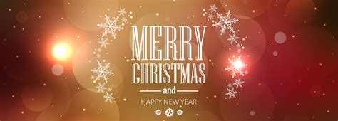 Merry Christmas Colorful Card Background Banner Vector 687189 Vector