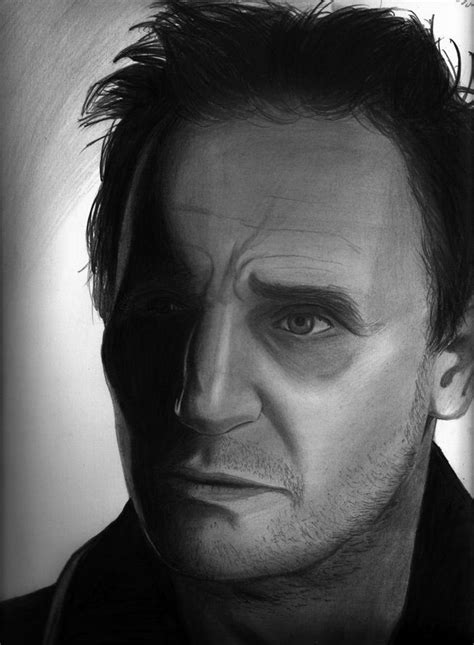 Liam Neeson Liam Neeson Drawings Art