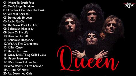 Queen Greatest Hits Album Top Songs Of Queen Best Queen Songs Of All Time Youtube