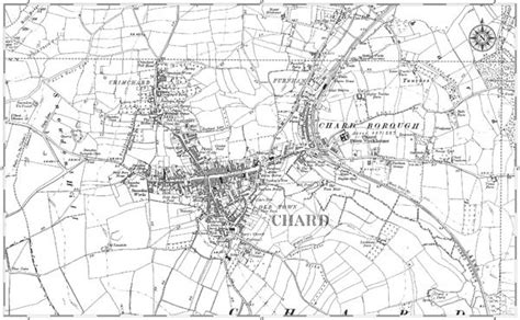 This Superbly Detailed Historic Ordnance Survey Map Of Chard Dates From
