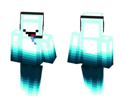 Download Blueslime Drool With Headset Minecraft Skin For Free