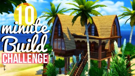 10 Minute Build Challenge Sims 4 Youtube