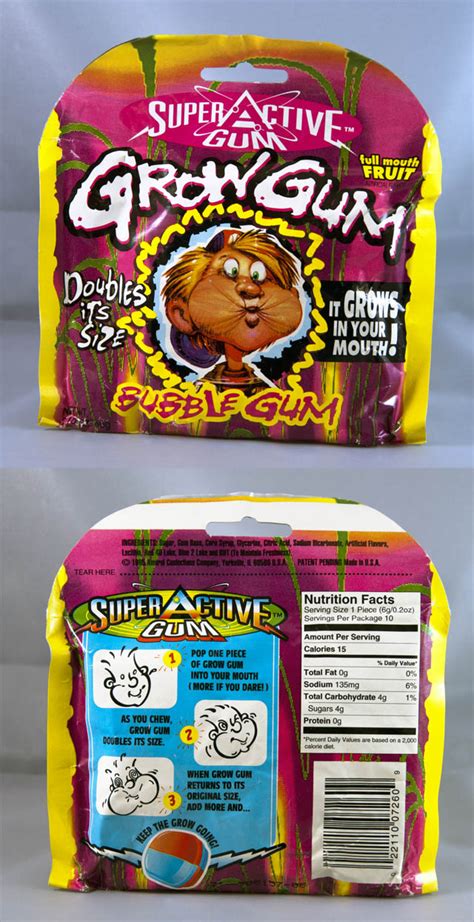 Amurol Innovation Nutty Novelty Gum From 1995