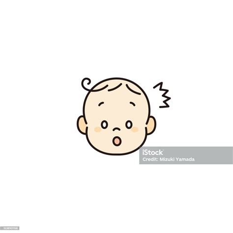 Surprised Baby Face Icon Image Stock Illustration Download Image Now