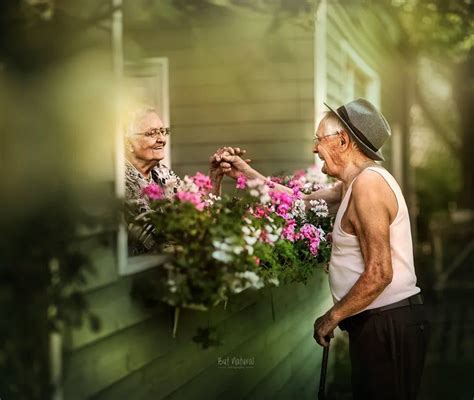 These Elderly Couples Posing For Engagement Style Photo Shoots Will