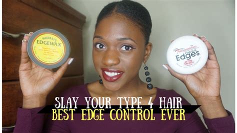 4b4c Hair Tips Best Edge Control For Natural Hair Youtube