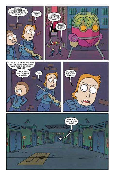 Six Page Preview Of Rick And Morty 10 From Oni Press Nerdspan