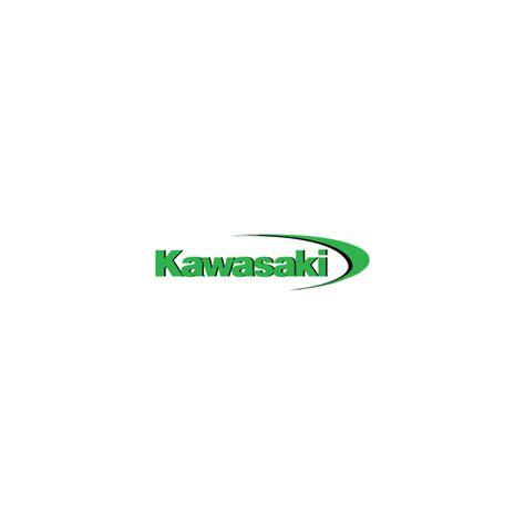 Kawasaki Logo Decal Green