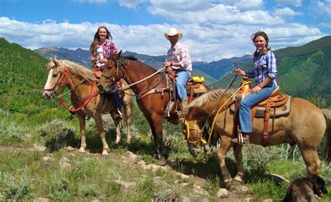 Home Vail Stables Summer Vacation Activities Horseback Riding