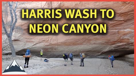 Harris Wash To Neon Canyon Escalante Canyons Youtube