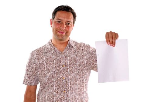 Man Holding Blank Piece Paper Stock Photos Free Royalty Free Stock Photos From Dreamstime