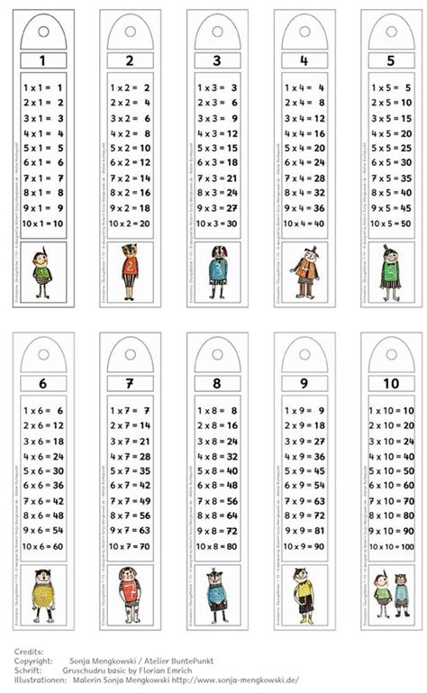 Plusaufgaben klasse 1 zum ausdrucken / rechenschlange matheratse fur kinder zum ausdrucken : Kleines Einmaleins üben - Fächer - 1-10 Reihe - Zahlenraum ...