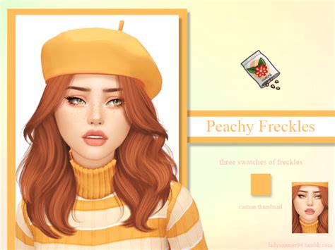 Sims 4 Peach Skin Cc